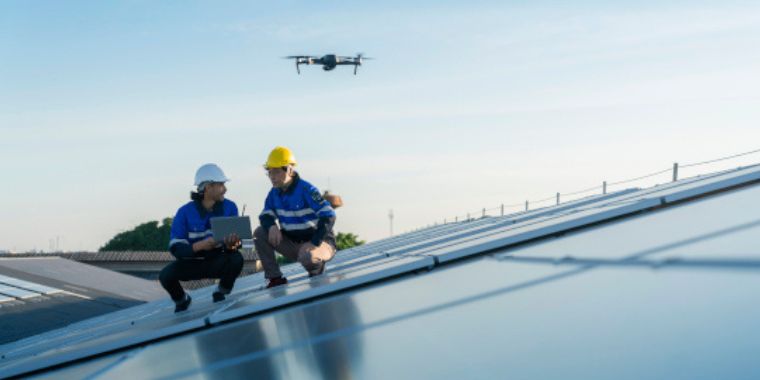 drone roofinspetion 